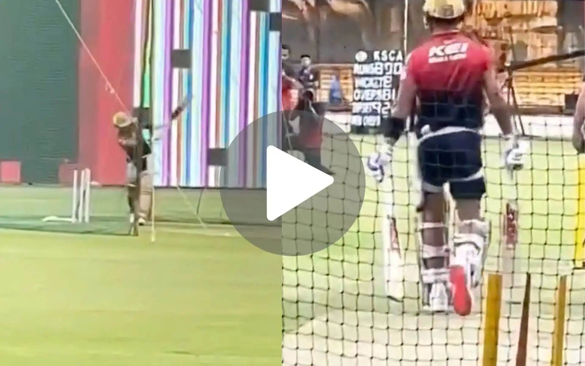 [Watch] RCB In Panic Mode! Virat Kohli Loses Balance; Gets Bowled Ahead Of IPL 2025